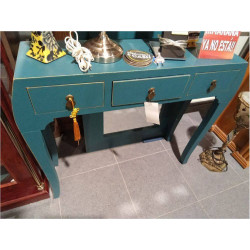 CONSOLA ABETO AZUL 96X26X80...