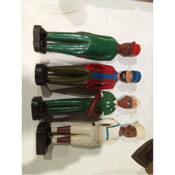 FIGURA COLONIAL  PEQ MADERA 