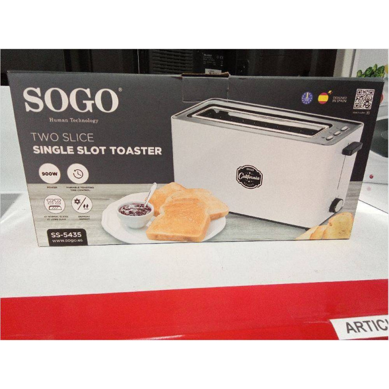 TOSTADOR RANURA LARGA 900W SOGO