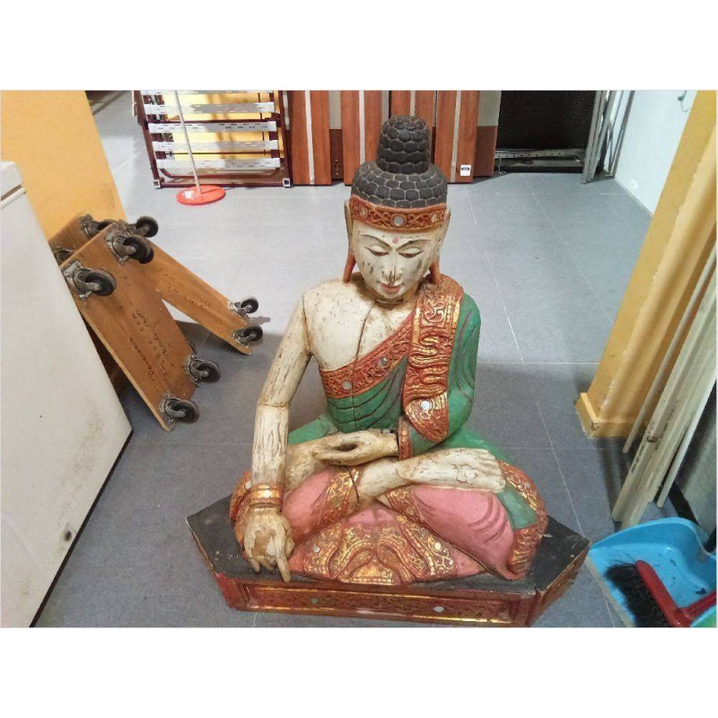 BUDA MADERA ORIGINAL TAILANDIA