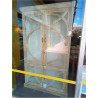 VITRINA MADERA MACIZA MANGO 120X50X205