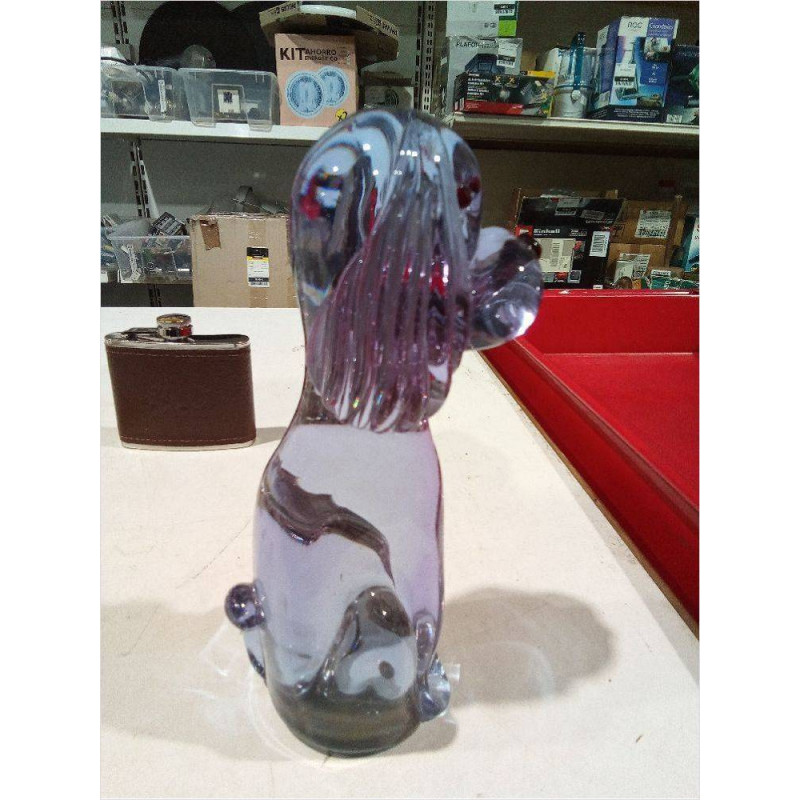 FIGURA PERRO CRISTAL