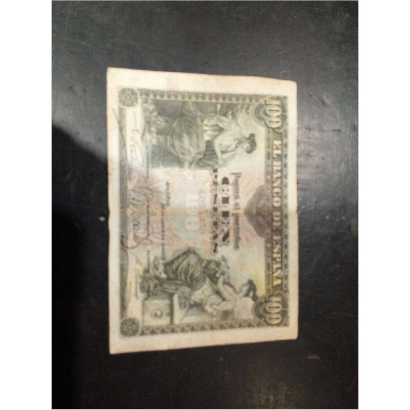 BILLETE 100 PTS  1906