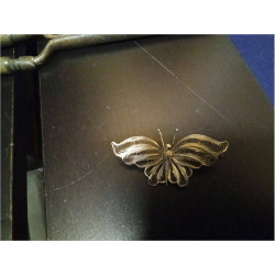 BROCHE PLATA MARIPOSA...