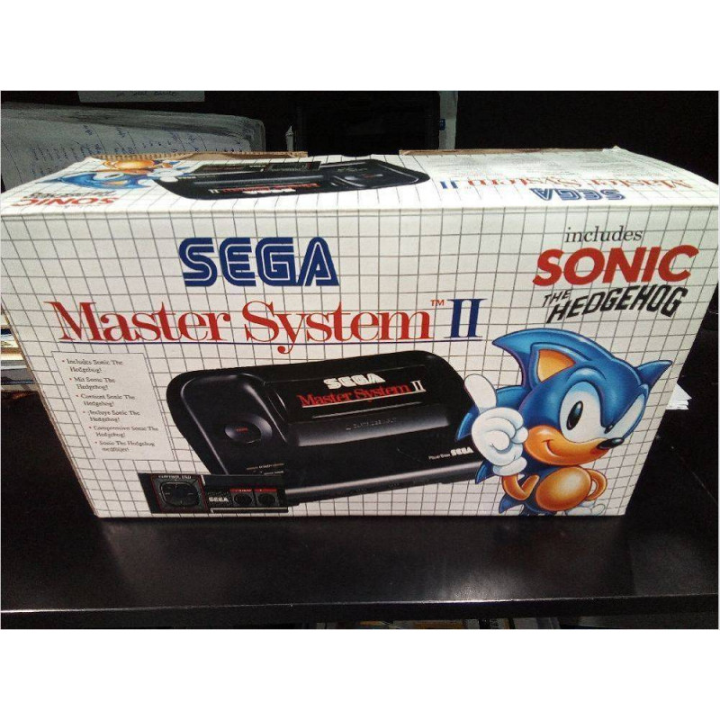 MASTER SYSTEM II+SONIC(SIN ALIMENTADOR)