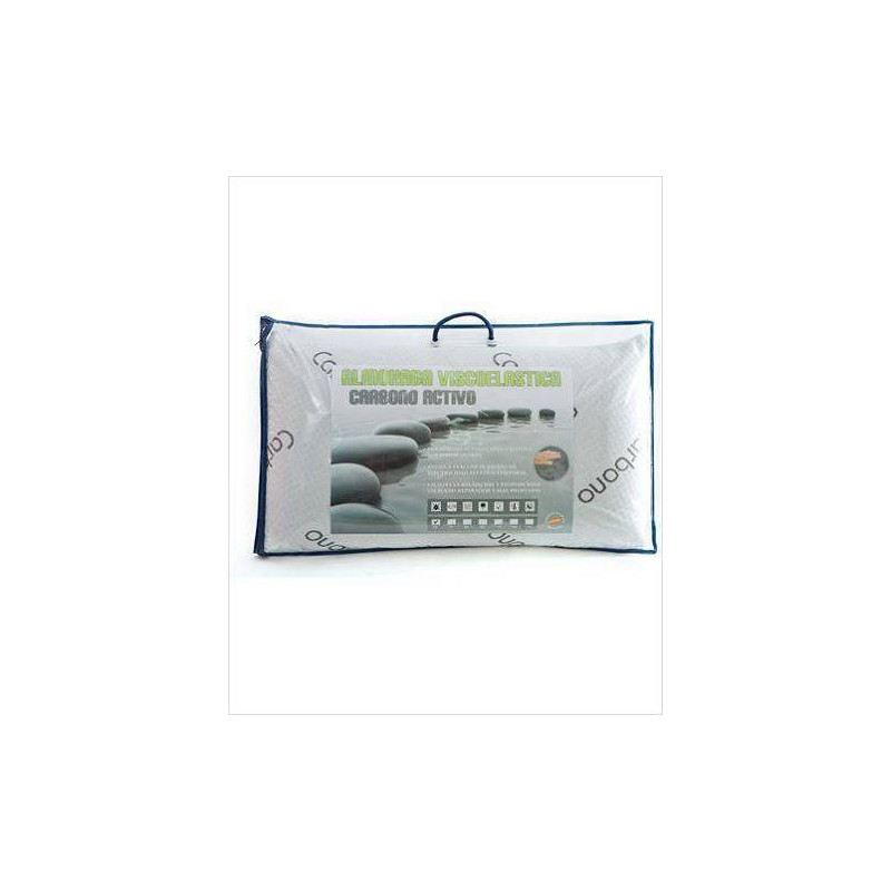 ALMOHADA VISCO CARBONO 135