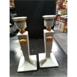 PAREJA CANDELABROS VERSACE