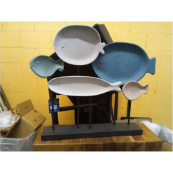 FIGURA METAL 60X8X52 PECES...