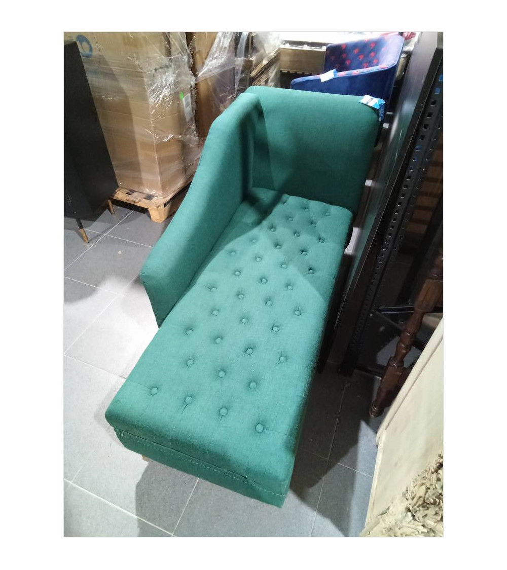 CHAISELONGUE VERDE 160X71X83