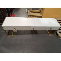 MESA CENTRO MAD BLANCO 150X36X48