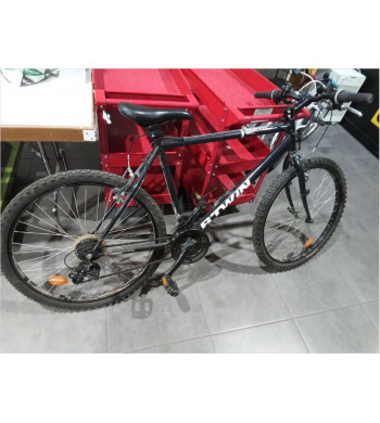 BICI BTWIN ROCRIDER NEGRA 