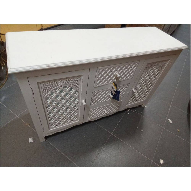 BUFFET MANGO BLANCO 122X39X77