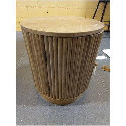 MESITA PAULOWNIA 43X43X48 PUERTA