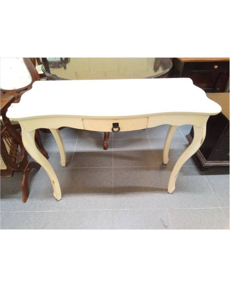 CONSOLA CREMA 1CAJ. 103CM