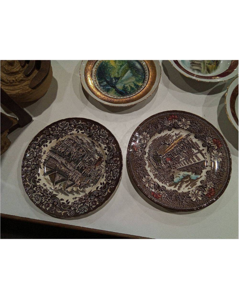 PLATO DECORATIVO PORCELANA
