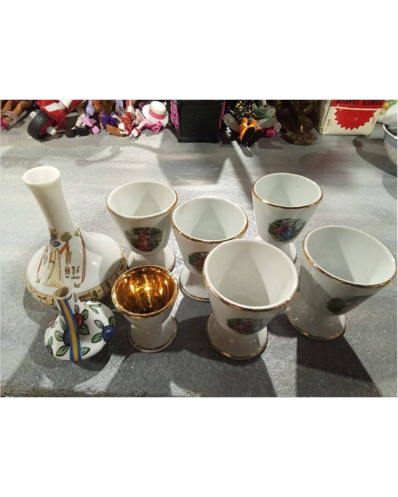 LOTE LIMOGES 8 PIEZAS