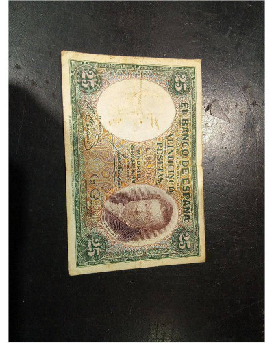 BILLETE 25 PRS 1931