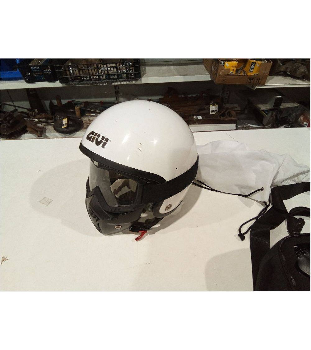 CASCO GIVI T-S CON GAFAS Y MASCARA