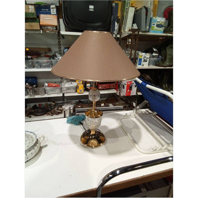LAMPARA SOBREMESA CRISTAL