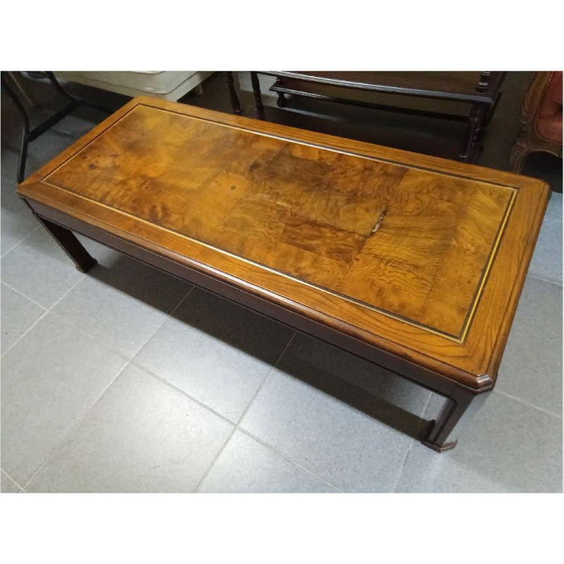 MESA CENTRO 138X60CM DET.DORADO