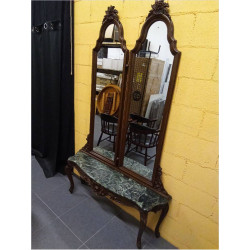 RECIBIDOR ANTIGUO CON ESPEJO