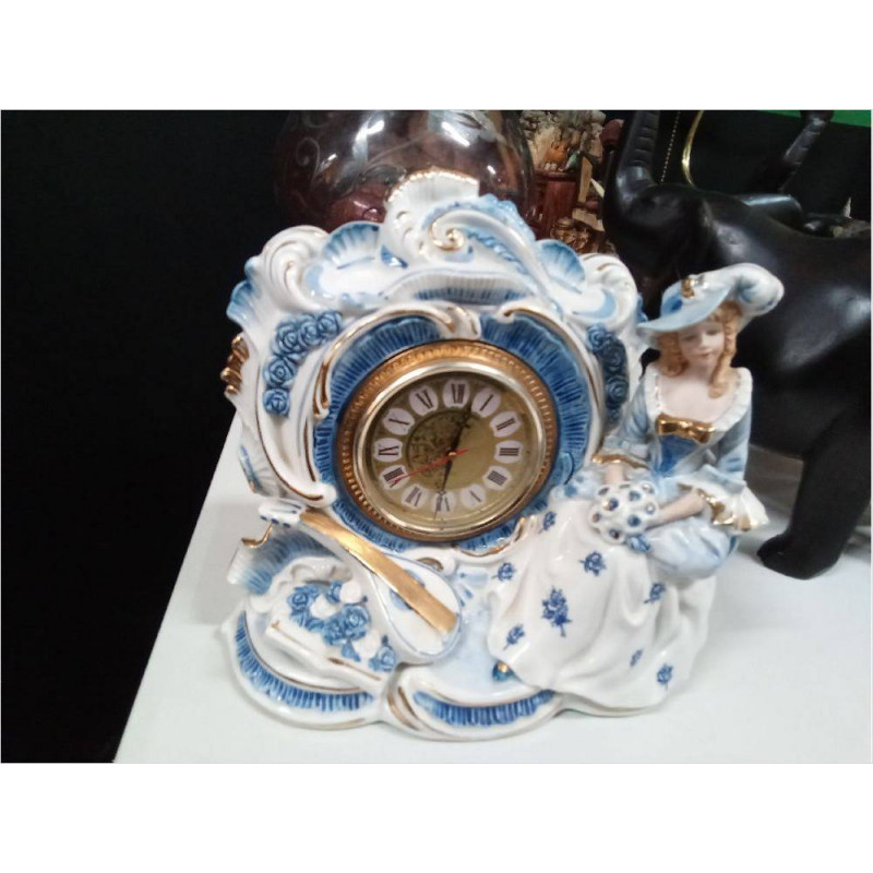 RELOJ PORCELANA DAMA