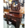 MUEBLE ANTIGUO CAOBA  TALLADO