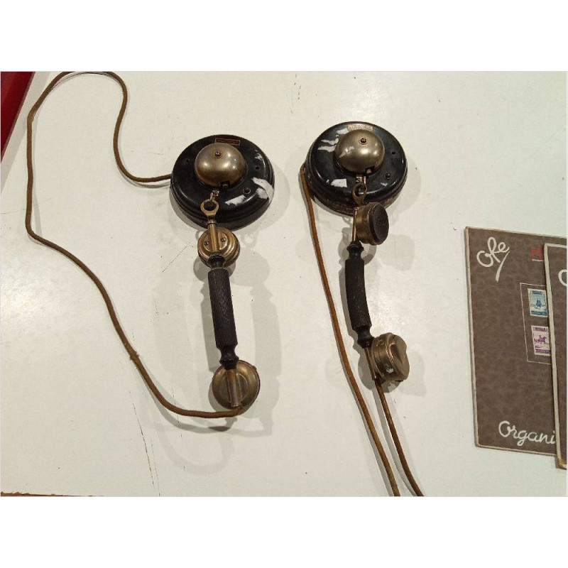 PAREJA INTERFONOS STANDARD ELECTRIC AÑOS 40