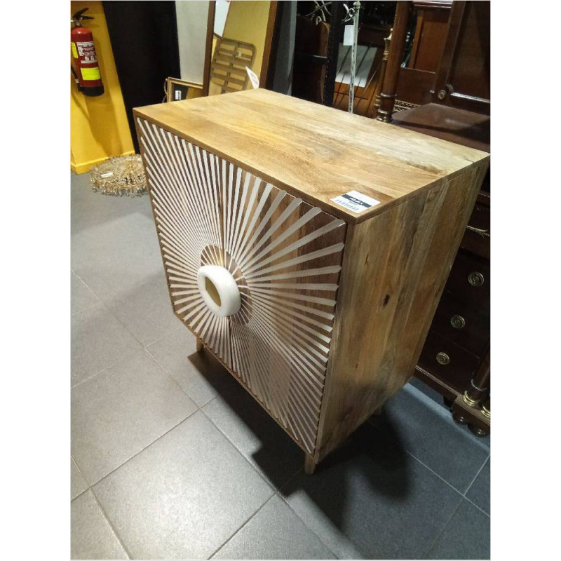 APARADOR MADERAMANGO 80X45X97 2 PUERTAS