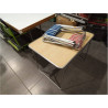 MESA  CAMPING CON 3 SILLAS
