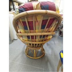SILLON BAMBU GIRATORIO