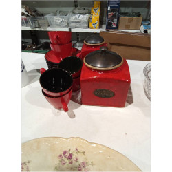 CONJUNTO 6 TAZAS CON PLATO...