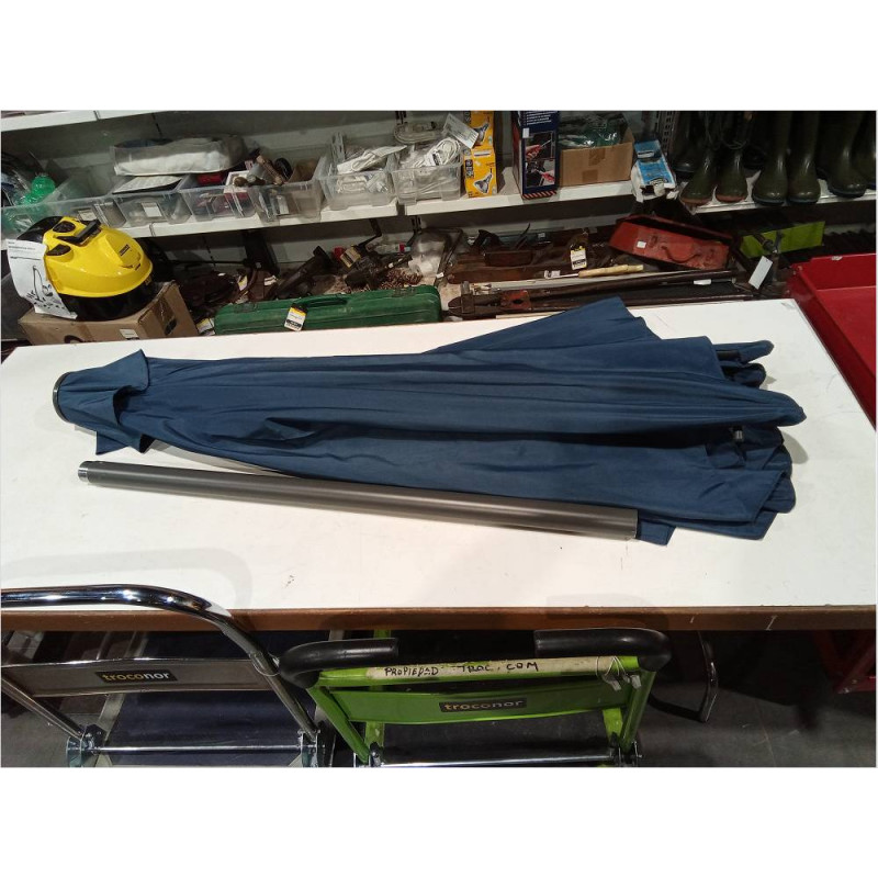 SOMBRILLA MANIVELA AZUL MARINO 3M