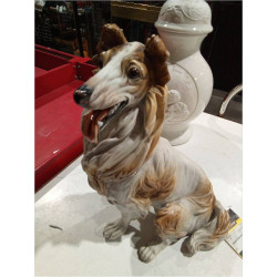 PERRO CERÁMICA ANTIGUO