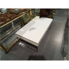 MESA CENTRO ELEVABLE BLANCA  107X 60 
