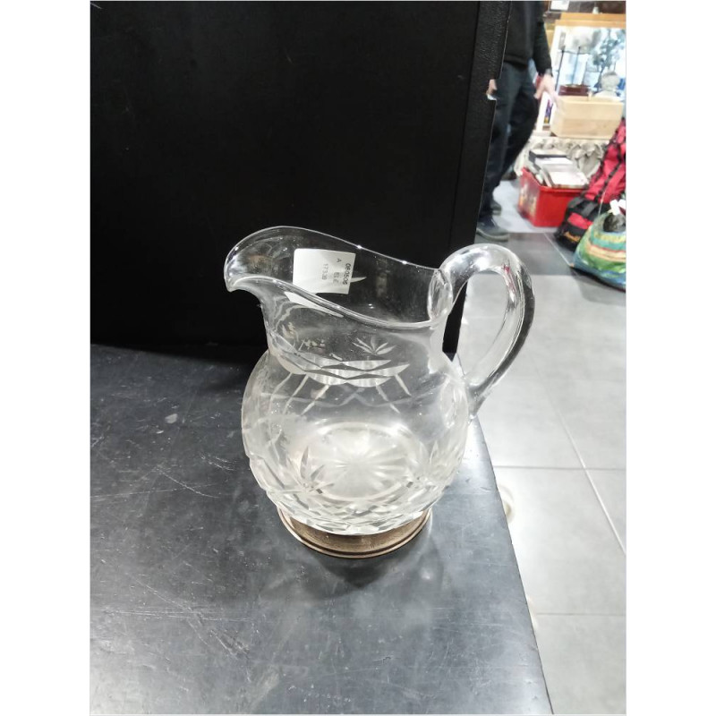 JARRA PIE PLATA