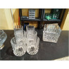 CUBITERA 6 VASOS CRISTAL