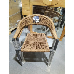 SILLA ALUMINIO RATAN...
