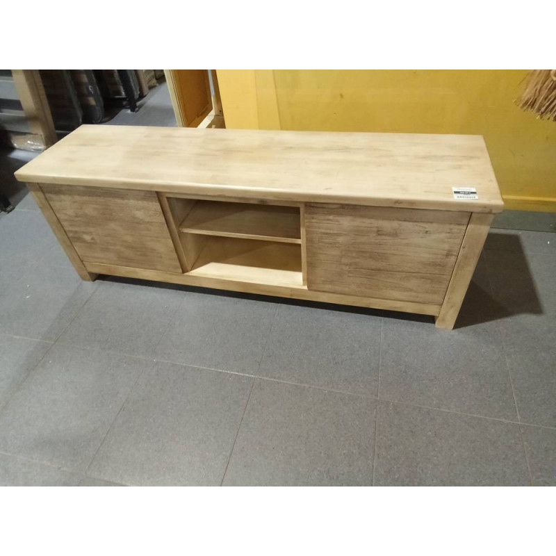 MUEBLE TV ACACIA 160X42X55 NATURAL