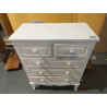 COMODA NADERA MDF 80X42X105 BLANCO