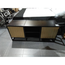 MUEBLE TV MADERA METAL...