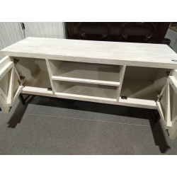 MUEBLE TV MANGO METAL 130X40X55 MANDALA