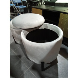 REPOSAPIES POLIESTER METAL 44X44X42 TAPA