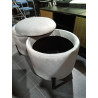 REPOSAPIES POLIESTER METAL 44X44X42 TAPA