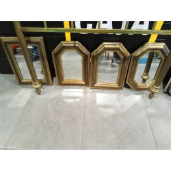 ESPEJO DORADO MET.