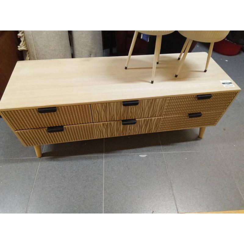 MUEBLE TV ABETO MDF 120X40X47