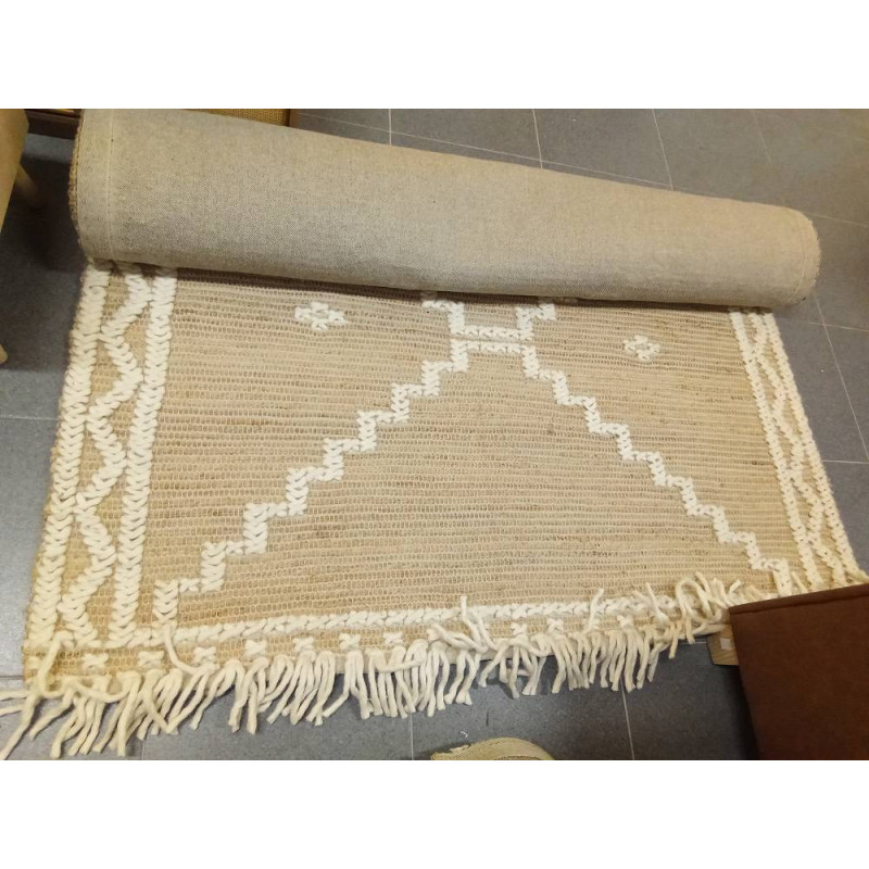 ALFOMBRA YUTE 160X230 ANTIDESLIZANTE