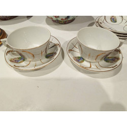 TAZA Y PLATO ANTIGUA PICKMAN
