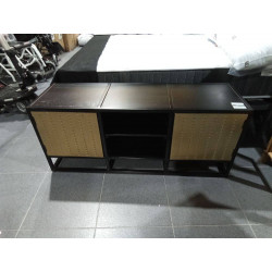 MUEBLE TV MADERA METAL...