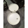 MESITA AUXILIAR METAL 50X50X47 BLANCO